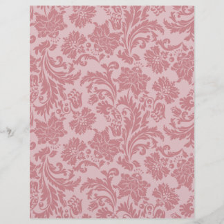 Prospectus 21,6 Cm X 24,94 Cm Stock de carte Motif rose Chintz do-it-yourself sc