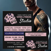 Studio De Tatouage Crâne Rose, Tatouage & Piercing