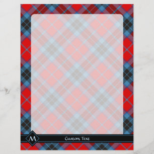 Prospectus 21,6 Cm X 24,94 Cm Tartan Clan MacTavish