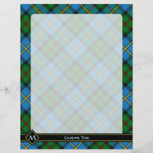 Prospectus 21,6 Cm X 24,94 Cm Tartan de chasse Clan MacLeod