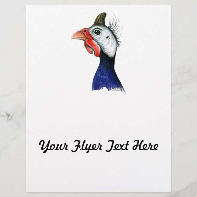 Prospectus 21,6 Cm X 24,94 Cm Tête de Guinée (Devant)