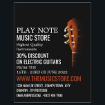 Prospectus 21,6 Cm X 24,94 Cm Tête de guitare, magasin d'instruments de musique<br><div class="desc">Tête De Guitare,  Boutique D'Instruments De Musique Flyers Publicitaires Par Le Magasin Carte de visite.</div>