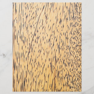 Prospectus 21,6 Cm X 24,94 Cm texture en bois de palme