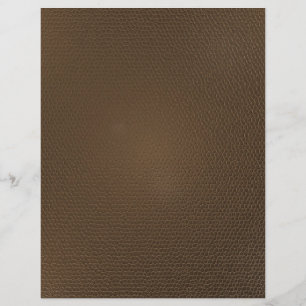 Prospectus 21,6 Cm X 24,94 Cm Texture en cuir