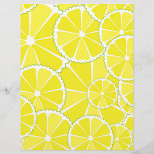Prospectus 21,6 Cm X 24,94 Cm Tranches de citron
