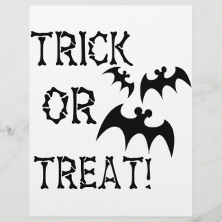 Prospectus 21,6 Cm X 24,94 Cm Trick ou Treat Bats !