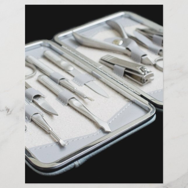 Prospectus 21,6 Cm X 24,94 Cm Trousse de manucure (Devant)