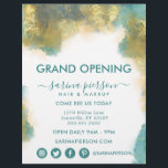 Prospectus 21,6 Cm X 24,94 Cm Turquoise Et Or Art Moderne Liquide Encre Liquide<br><div class="desc">Turquoise Et Or Art Moderne Liquide Aquarelle Alcool Encre Flyer. Elégant encre d'alcool à la main style lettré calligraphie script design professionnel. Parfait pour les maquilleurs,  coiffeurs,  cosmétologues,  et plus encore ! Des icônes de médias sociaux ont été ajoutées pour une exposition supplémentaire.</div>