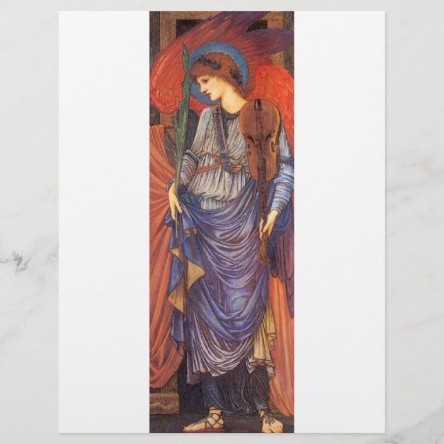 Prospectus 21,6 Cm X 24,94 Cm Un ange musical (Devant)
