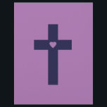 Prospectus 21,6 Cm X 24,94 Cm Une croix au coeur<br><div class="desc">Un coeur avec une croix en elle est un symbole communément associé au christianisme et représente l'amour et le sacrifice de Jésus-Christ. Le coeur représente l'amour que Jésus a pour tous,  tandis que la croix symbolise son sacrifice sur la croix pour le pardon des péchés.</div>