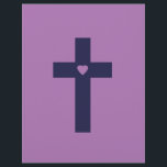 Prospectus 21,6 Cm X 24,94 Cm Une croix au coeur<br><div class="desc">Un coeur avec une croix en elle est un symbole communément associé au christianisme et représente l'amour et le sacrifice de Jésus-Christ. Le coeur représente l'amour que Jésus a pour tous,  tandis que la croix symbolise son sacrifice sur la croix pour le pardon des péchés.</div>