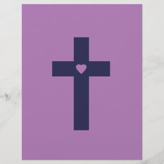 Prospectus 21,6 Cm X 24,94 Cm Une croix au coeur