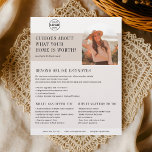Prospectus 21,6 Cm X 24,94 Cm Véritable Entreprise Maison Valorisation Brown Cir<br><div class="desc">Vous êtes curieux de savoir ce que votre maison vaut? Ce prospectus conçu par des professionnels est l'outil parfait pour les agents immobiliers qui offrent des services personnalisés d'évaluation immobilière. En haut, affichez fièrement votre logo pour construire la reconnaissance de marque. Juste en-dessous, le titre éditable Curious About What Your...</div>