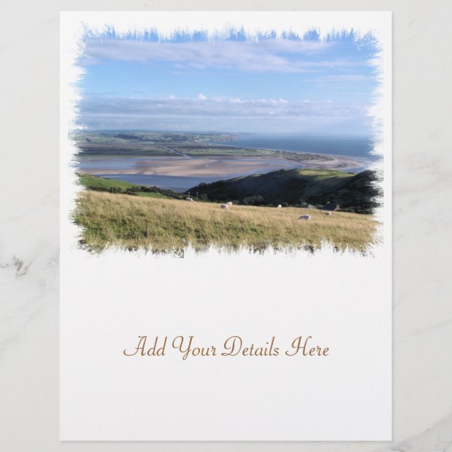 PROSPECTUS 21,6 CM X 24,94 CM VUES DES ALLES (Devant)