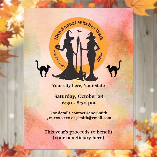 Prospectus 21,6 Cm X 24,94 Cm Witches Walk (Créateur téléchargé)