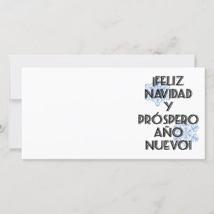 Prospero Ano Nuevo - carte photo de Feliz Navidad