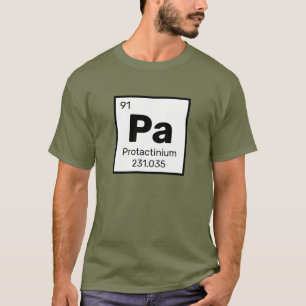 Protactinium / Tableau périodique - T-shirt Élémen
