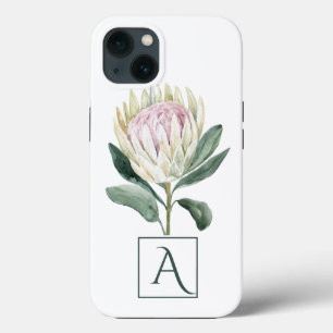 Protea avec Coque feuille-Mate coque iphone