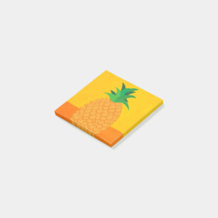 Protection de notes fraîche de post-it d'ananas