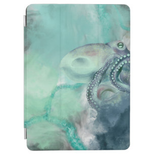 Protection iPad Air Aquarelle marine Aqua Ocean Octopus