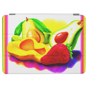 Protection iPad Air Avocado tropical, fraise et mangue. Commandez dès 
