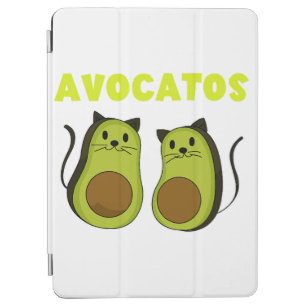 Protection iPad Air Black Cat Noël drôle chat Avogato Avocado Cat