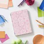 Protection iPad Air Carreaux ornés en rose<br><div class="desc">Divers carreaux ornés peints à la main avec des éléments floraux</div>