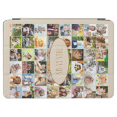 Protection iPad Air Family Friends 40 Photo Collage This is Us Cream (Horizontal)