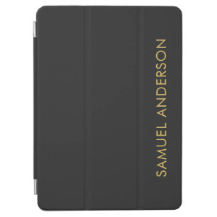 Protection iPad Air Grey Gold Color Professional Ajouter un nom