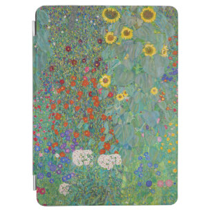 Protection iPad Air Gustav Klimt - Jardin de campagne avec tournesols