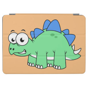 Protection iPad Air Illustration Mignonne D'Un Stegosaurus. 2