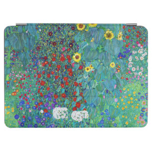 Protection iPad Air Jardin agricole avec tournesols, Gustav Klimt