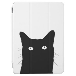 Chat noir iPad 8ème génération Coque pour Animal mignon iPad 9/8