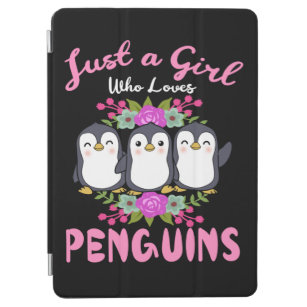Protection iPad Air Juste Une Fille Qui Aime Les Pingouins Cadeaux Fem