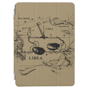 Protection iPad Air Libra Constellation Hevelius 1690 Décor