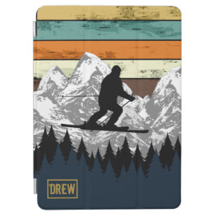 Protection iPad Air Nom des pistes de ski de montagne de neige en détr