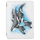 Protection iPad Air orques en bleu (Devant)