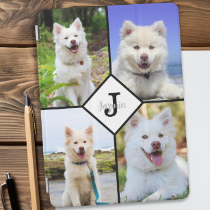 Protection iPad Air Photo personnalisée Collage chien animal de compa