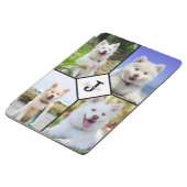 Protection iPad Air Photo personnalisée Collage chien animal de compag (Côté)