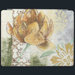 Protection iPad Design Fresque décoratif avec Fleur Globe<br><div class="desc">Cette fresque décorée par Megan Meagher présente une fleur du globe. Un arrière - plan abstrait entoure la fleur,  créant une ambiance surréaliste qui contraste avec la fleur réaliste.</div>