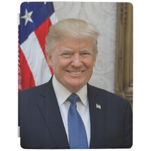 Protection iPad Donald Trump Portrait du président de la Maison-Bl