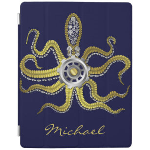 Protection iPad Gears Steampunk Octopus Kraken