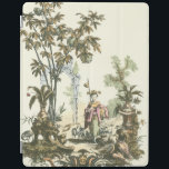 Protection iPad Jardin asiatique avec femme et animaux<br><div class="desc">Un joli jardin de style asiatique rempli d'animaux variés et surveillé par une femme vigilante. La scène évoque les pensées du Jardin d'Eden,  avec un serpent glissant au premier plan. Un cadeau parfait pour la personne mondaine et bien voyagée dans votre vie!</div>