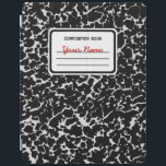 Protection iPad Livre de composition | Noir & Blanc<br><div class="desc">Composition classique noir et blanc Conception de livre, un approvisionnement scolaire de base pour les étudiants pendant des décennies, pour votre ipad 2 / 3 / 4, personnalisez-le en ajoutant votre nom, sujet matière n'importe quoi va, laisser votre imagination se déchaîner ; finition privée sous le diplôme 2015 collège université...</div>