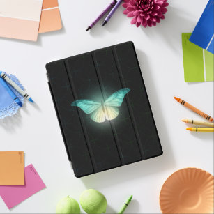 Protection iPad Luna Moth sur le noir