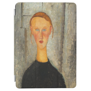 Protection iPad Air Amedeo Modigliani - Une fille aux yeux bleus