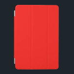 Protection iPad Mini Bonbons Pomme rouge couleur solide<br><div class="desc">Candy Pomme rouge couleur solide. Une tonalité rouge audacieuse et attrayante qui respire énergie et passion. Cette couleur intense fera certainement une déclaration et captera l'attention. Parfait pour les thèmes de vacances,  Candy Apple Red apporte un esprit festif et joyeux à vos célébrations.</div>
