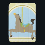 Protection iPad Mini Cheval Carrousel par Juin Erica Vess<br><div class="desc">Gallop on the merry-go-round with this carousel horse print by June Erica Vess! Le cheval a été jeté dans le plaisir,  prêt à porter un autre enfant pour un tour. Commandez votre exemplaire aujourd'hui !</div>