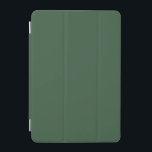 Protection iPad Mini Couleur solide vert émeraude foncé<br><div class="desc">Un vert de forêt riche et terreux. Cette couleur évoque le feuillage dense des forêts anciennes et l'odeur rafraîchissante du pin. Ce vert sophistiqué est connu pour sa profondeur et son élégance. Cette teinte intemporelle offre un mélange harmonieux de calme et de vitalité. Élevez votre espace avec le charme sobre...</div>