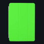 Protection iPad Mini Couleur solide verte néon<br><div class="desc">Couleur solide vert néon. Une couleur vibrante et attrayante qui évoque l'énergie,  l'excitation et la croissance. Idéal pour ceux qui souhaitent faire une déclaration. Cette couleur vive et polyvalente a une ambiance moderne et pointue. Sa teinte lumineuse et énergique fera une impression durable.</div>